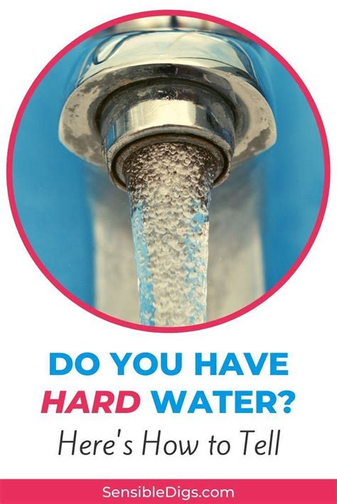 how to test to see if you have hard water|how to identify hard water.